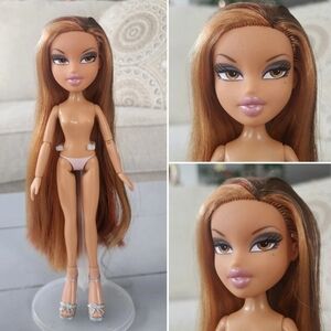 MGA Bratz Magic Hair Yasmin 2007 Long Hair Jointed Arms Customized Cute